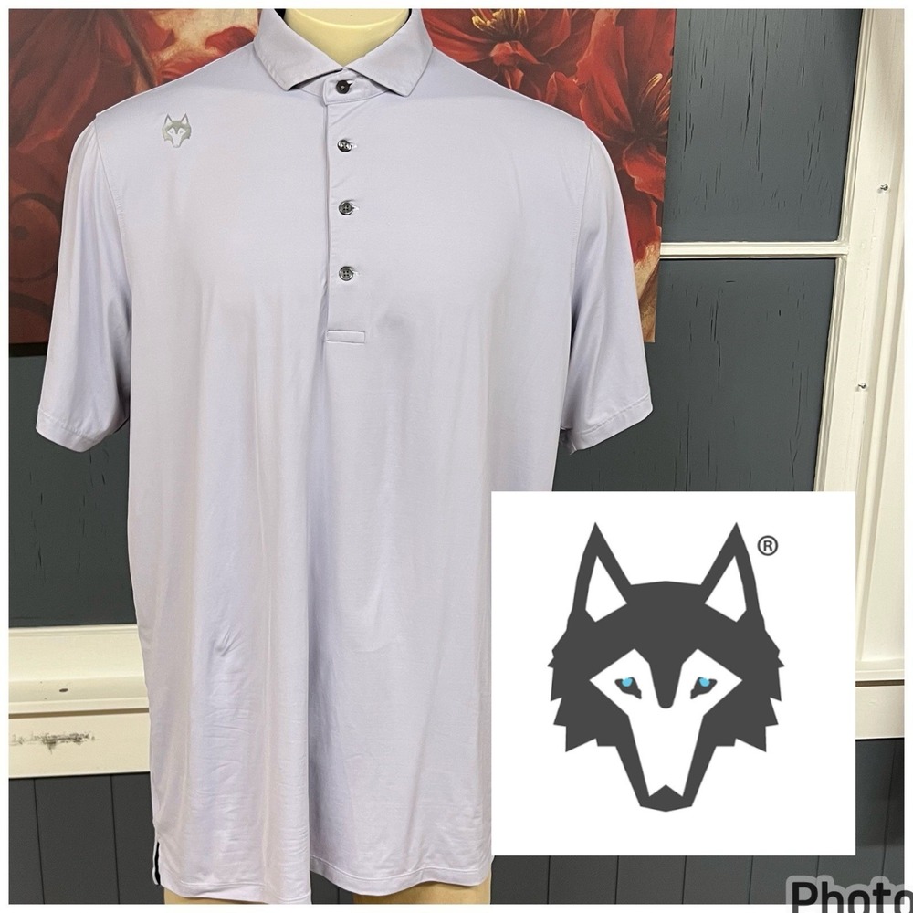 Greyson Polo Golf Shirt Mens XXL Loose Fit Lavender